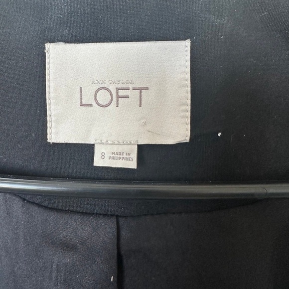 Ann Taylor Loft Zip Up Blazer Size 8 Women’s - Picture 14 of 16